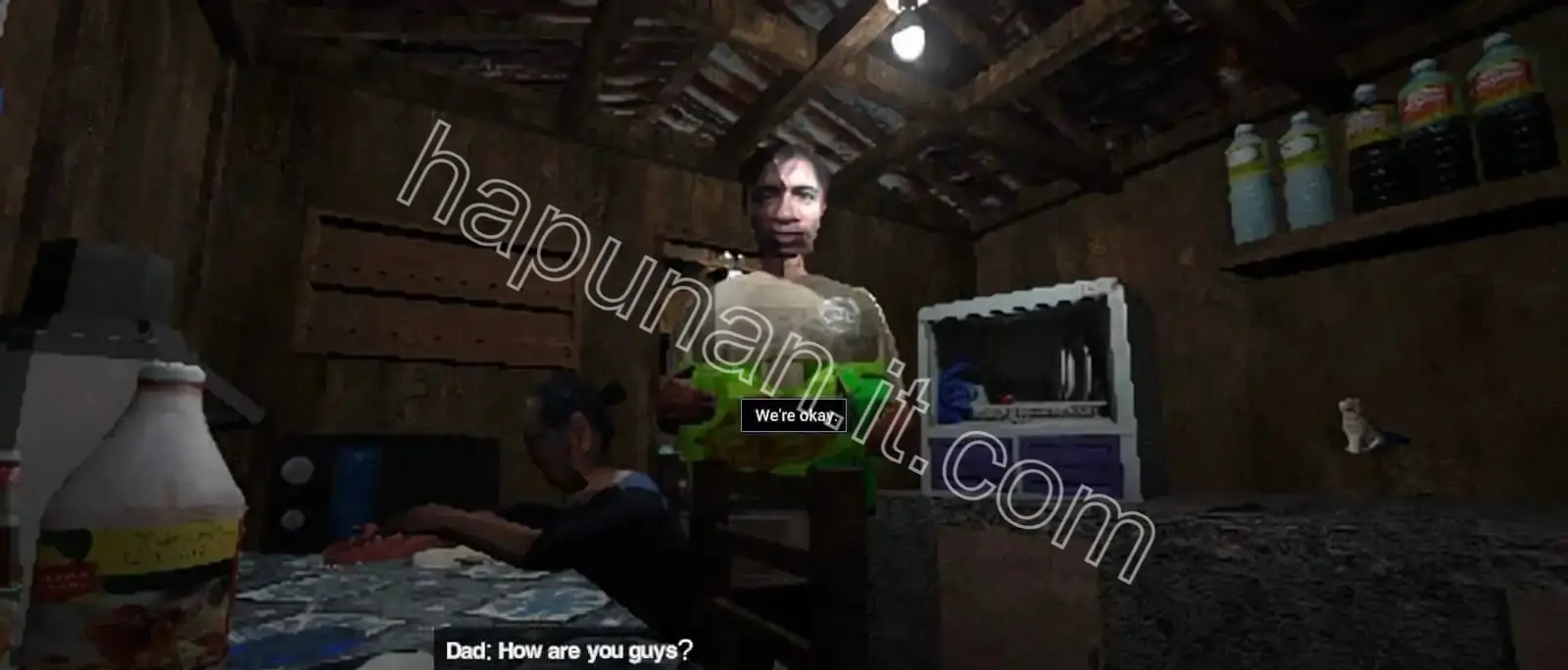 Screenshot of Hapunan Adult Horror Game